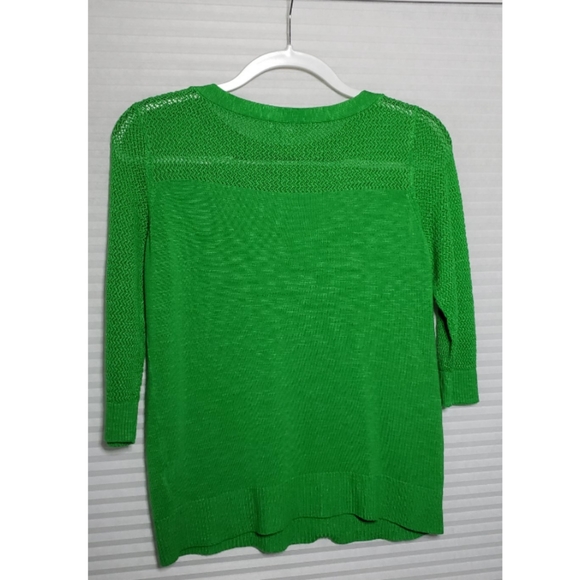 New York & Company Green sweater (L) - Picture 2 of 5